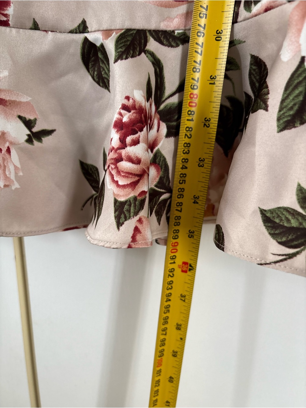 Hand Made Floral Ruffle Mini Dress Cottagecore Coquette Romantic Pink Wedding - Picture 8 of 11